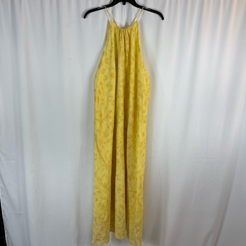 & Other Stories Yellow  Halter Maxi Dress size:L - Picture 5 of 14